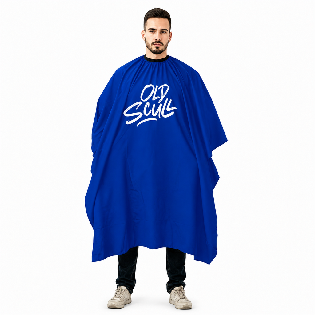 Capa Azul Rey Logo Old Scull