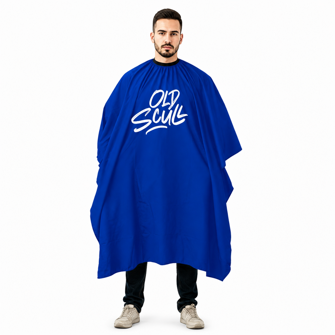 Capa Azul Rey Logo Old Scull