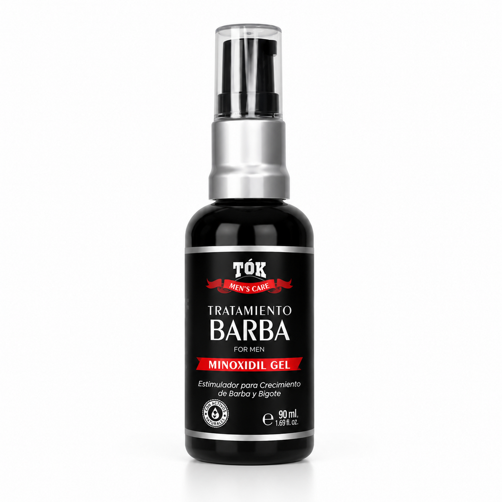 Minoxidil Gel 50ML TÓK 5% (Tratamiento Barba)