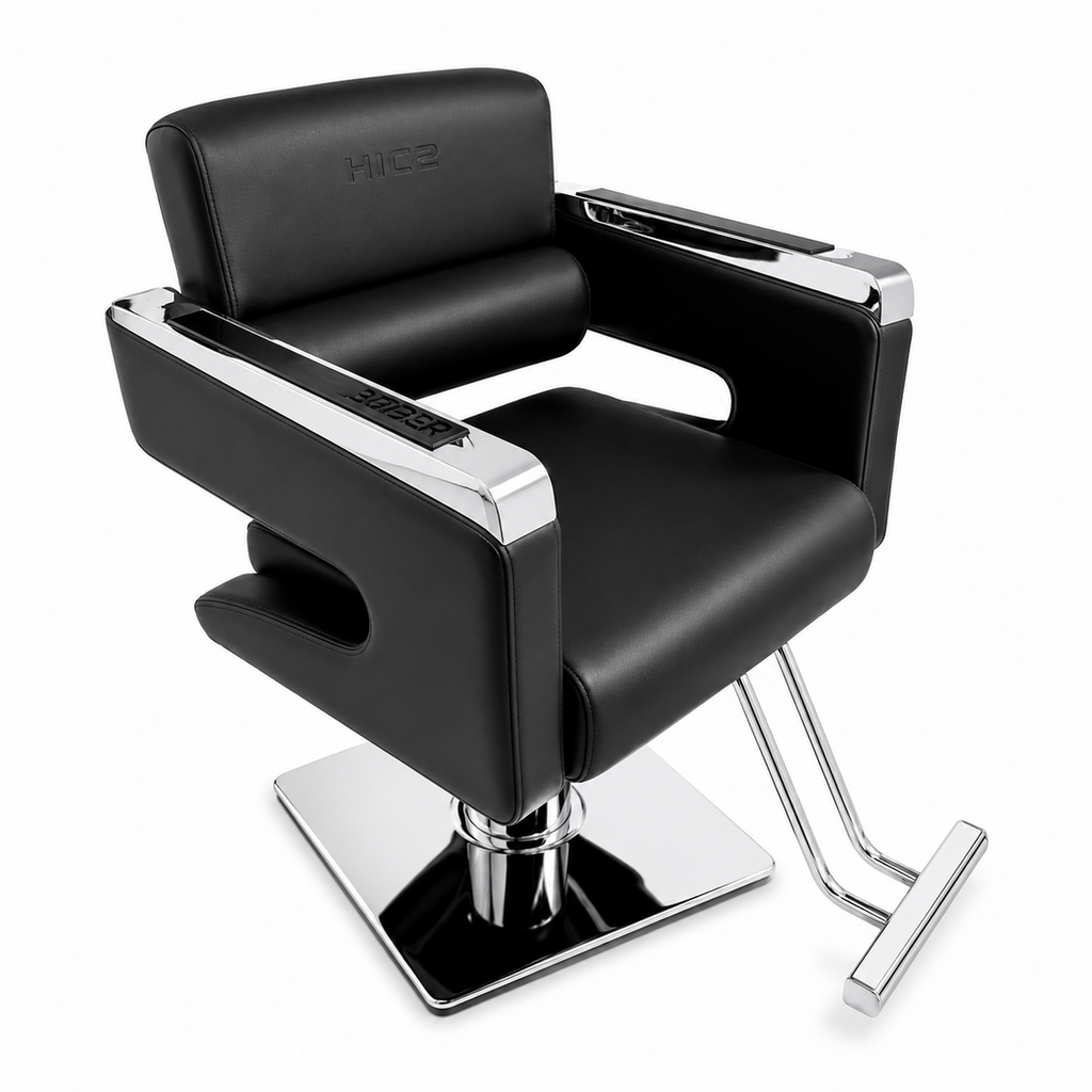 Silla de Corte Mod. D Negro Letmex