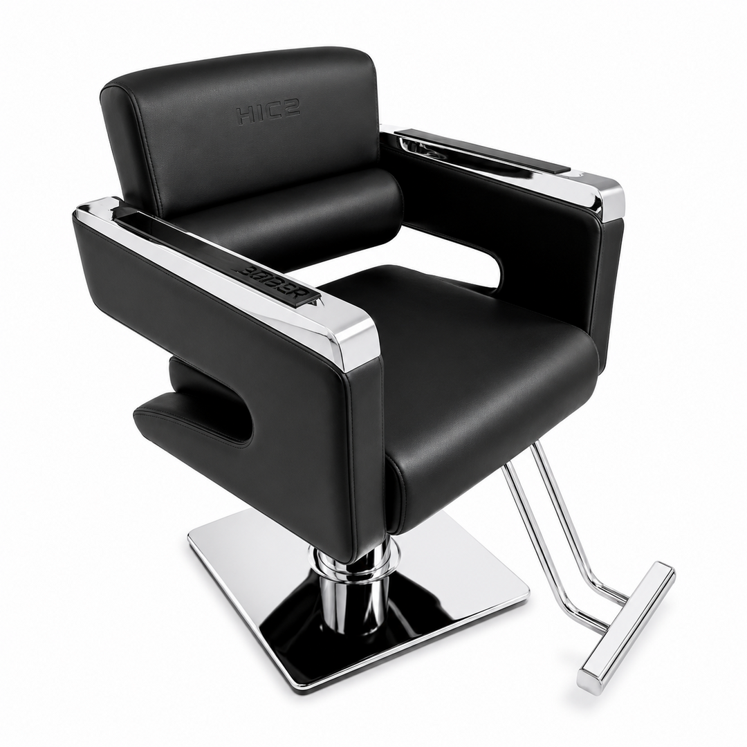 Silla de Corte Mod. D Negro Letmex