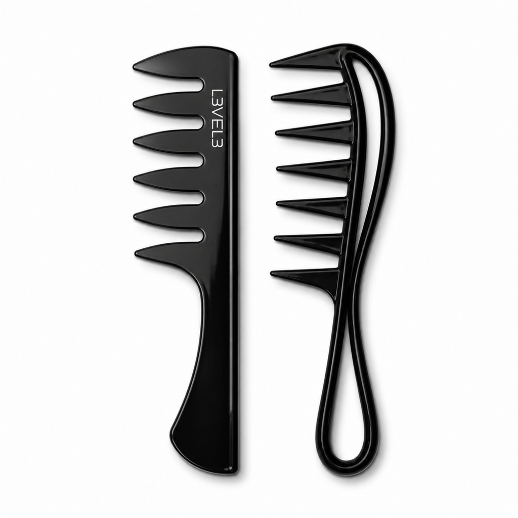 Set de Peines de Textura 2PZ Level3 (Styling Comb Set)