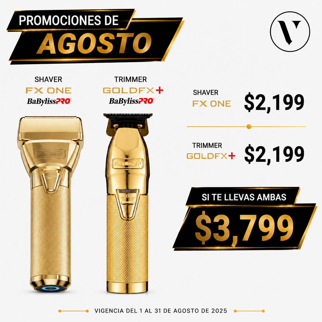 Combo ShaverFXOneGold/Trimmer GoldFX