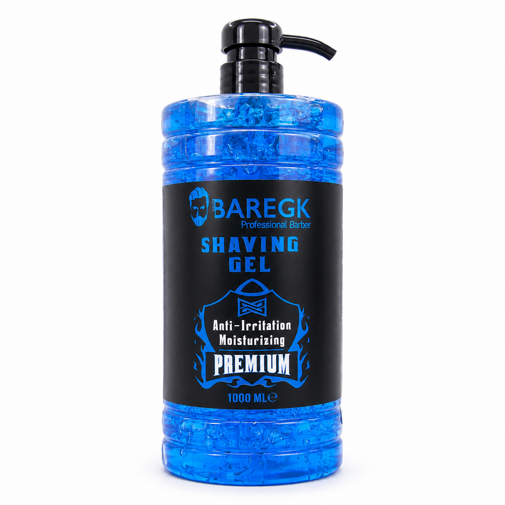 Gel de Afeitar Premium Azul 1000ML Baregk (Shaving Gel)
