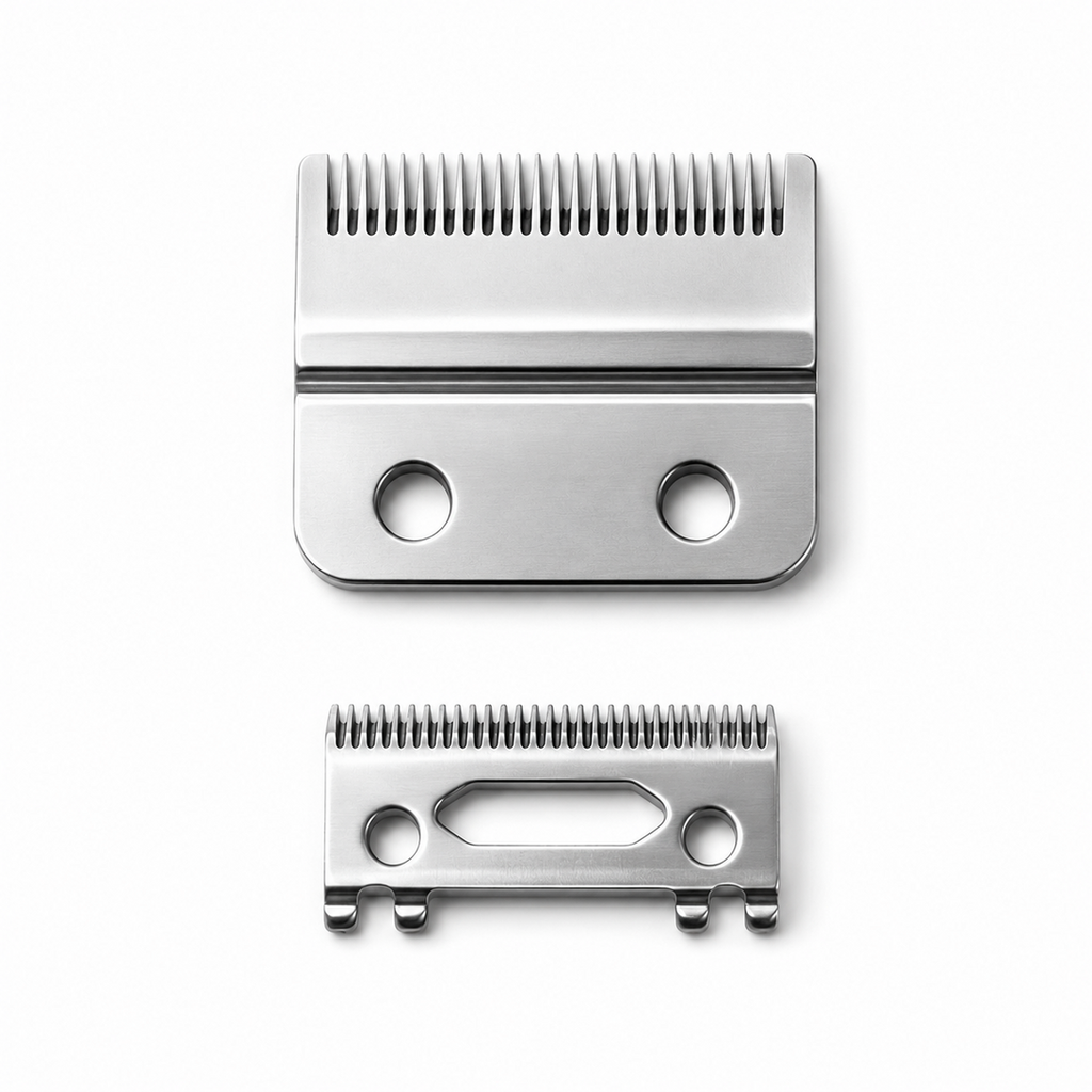 Fade Clipper Blade Inox/Inox Old Scull