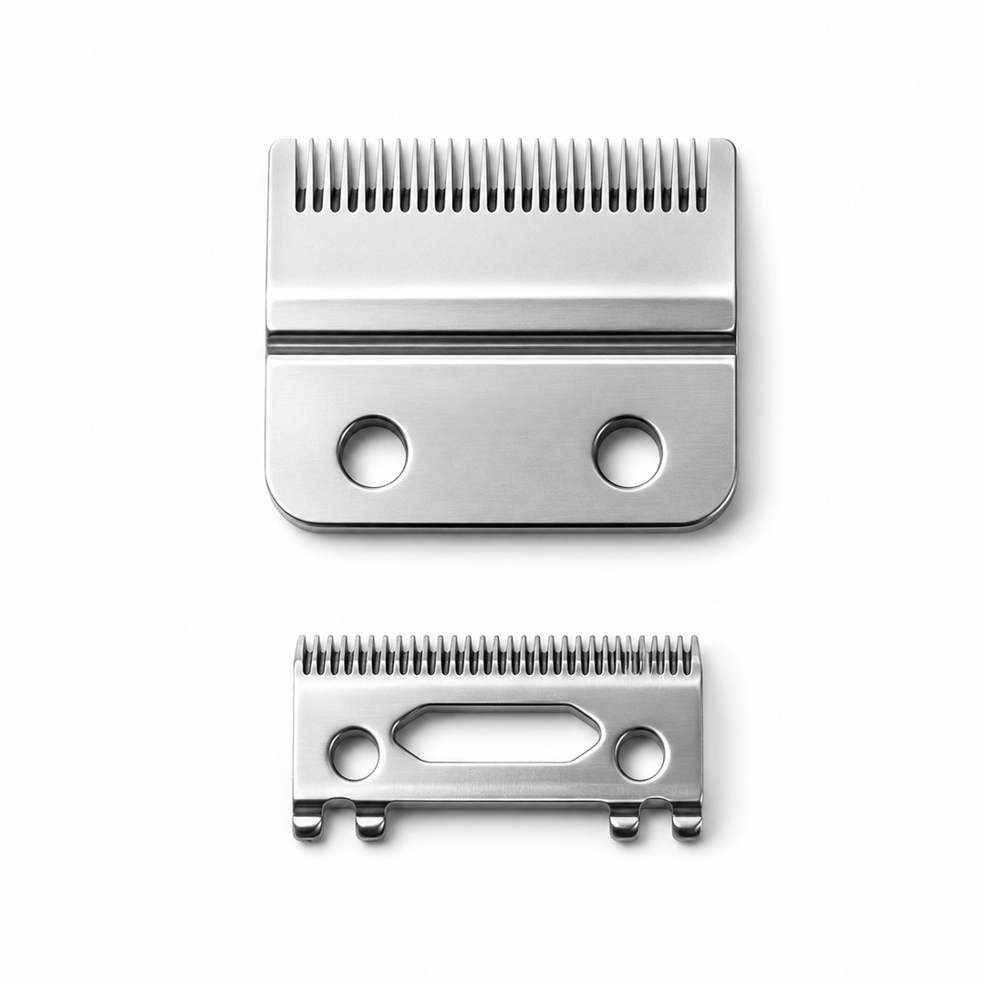 Fade Clipper Blade Inox/Inox Old Scull
