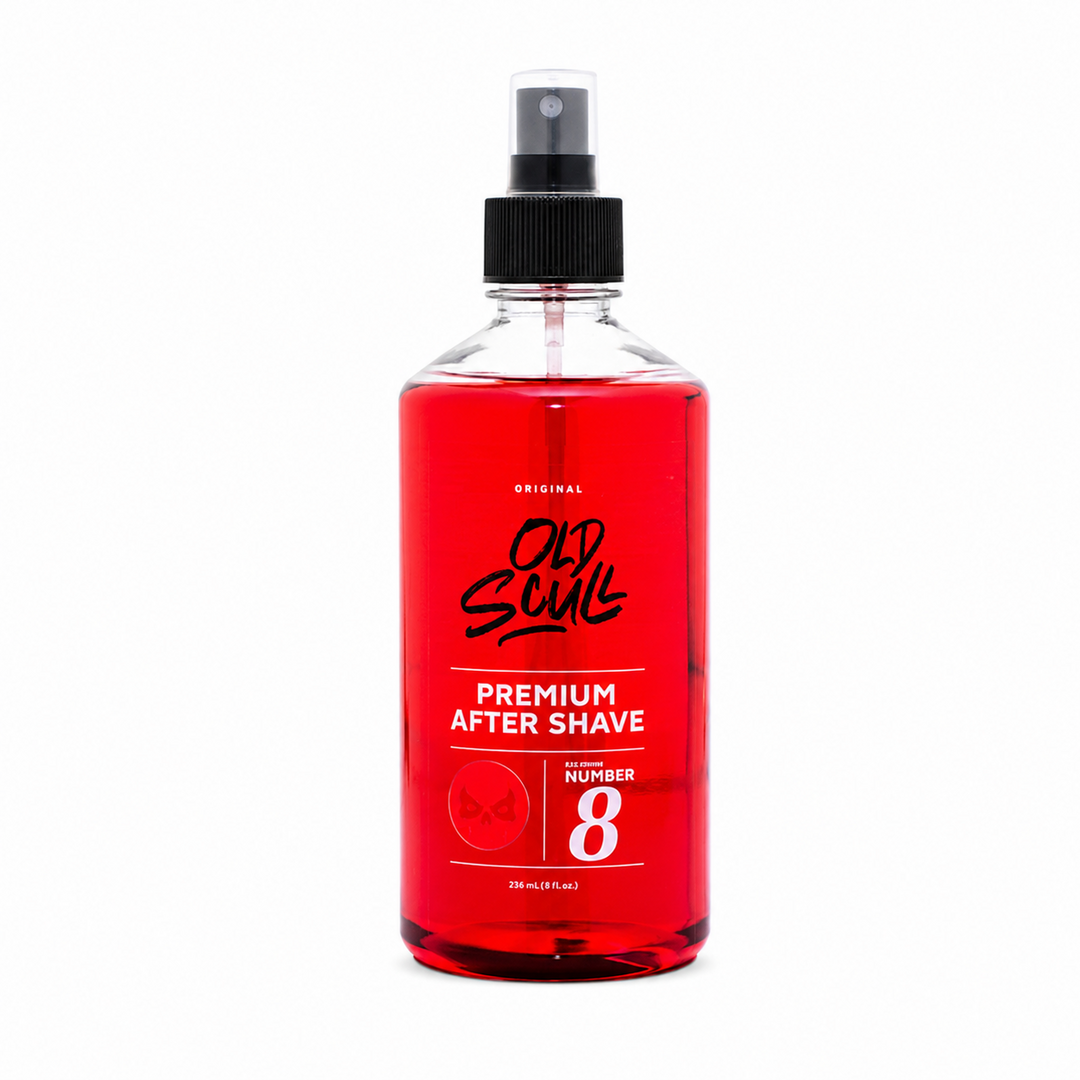 After Shave Red 500ML N°8 Old Scull