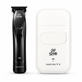 Combo Infinity Trimmer & Shaver Black & White Old Scull