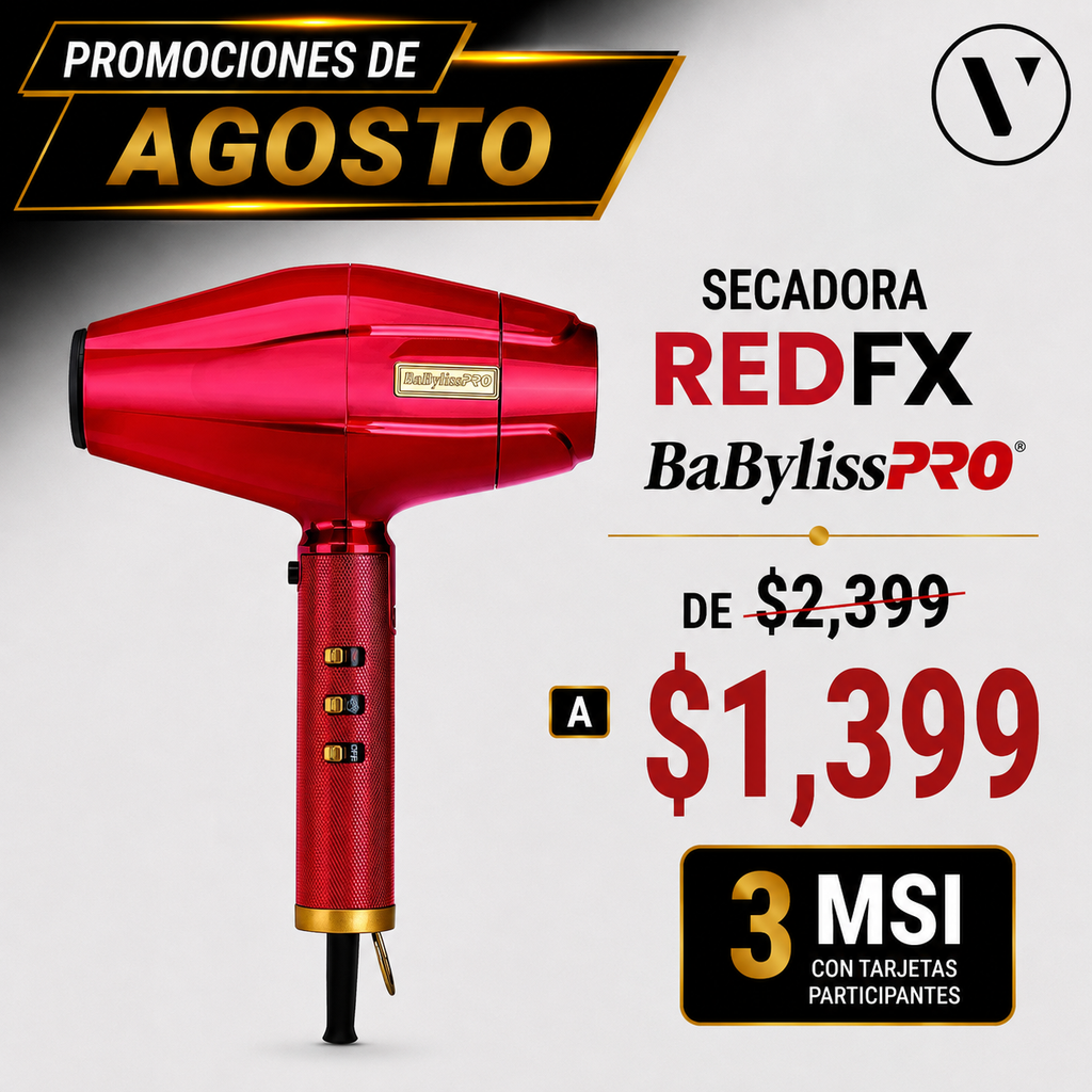 Secadora RedFX BaBylissPro