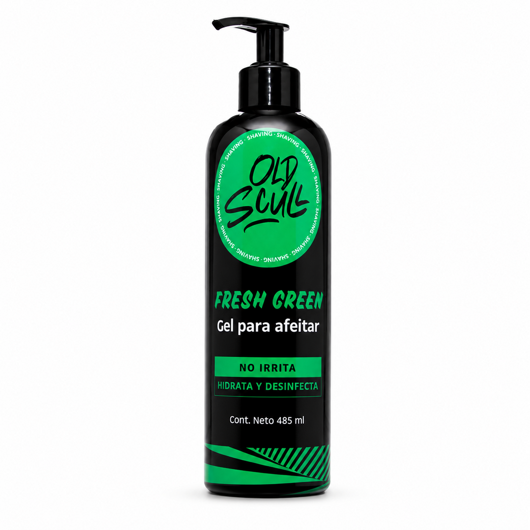 Gel de Afeitar Fresh Green 485ML Old Scull (Shaving Gel)