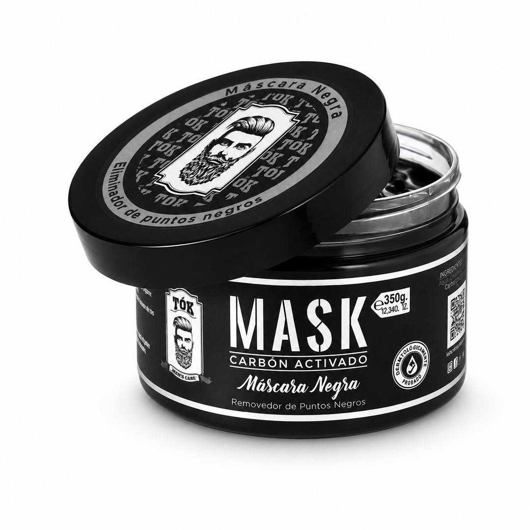 Mascarilla Negra 350GR TÓK (Black Mask Carbon Activado)