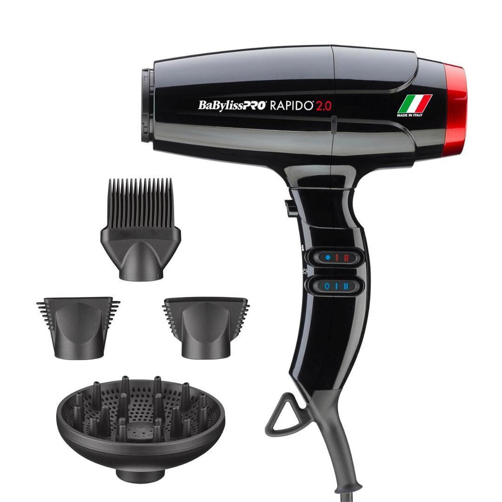 Secadora Rapido 2.0  Black BabylissPro
