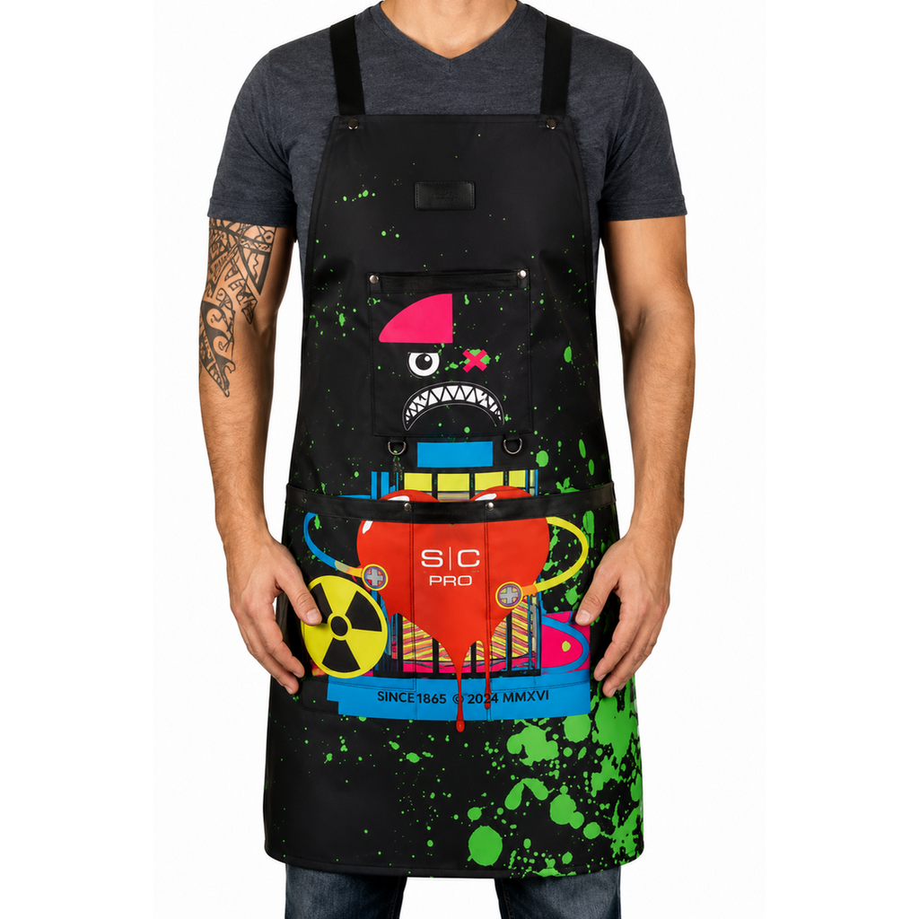 Mandil Radioactive Black Stylecraft (Apron)