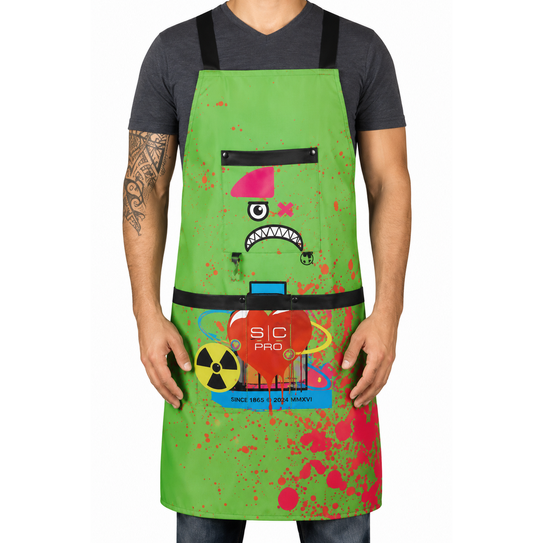 Mandil Green Radioactive Stylecraft (Apron)