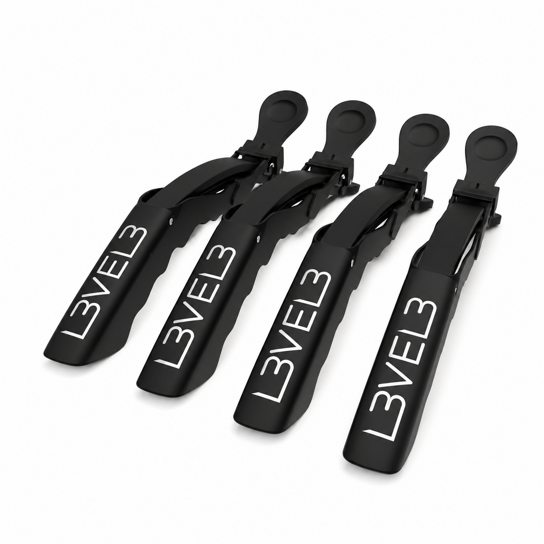 Pinzas para el Cabello 4PZ Level3 (Croc Clips)